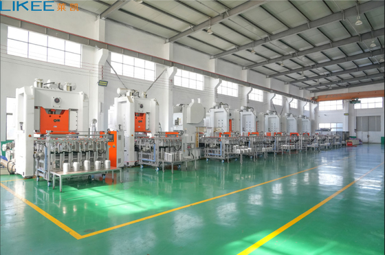 Linha totalmente automático operação de 80 Ton Aluminium Foil Container Production facilmente